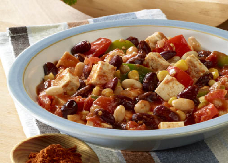 Chili sin Carne mit Tofu Rezept
